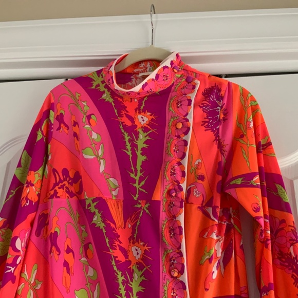 AUTHENTIC EMILIO PUCCI Formfit Rogers VINTAGE dressing gown and matching robe - Picture 6 of 12